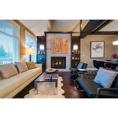 Monessen Attribute 42" Universal Circulating Vent Free Firebox With Radiant Face and Multitonal Brown Reversible Interior Panels
