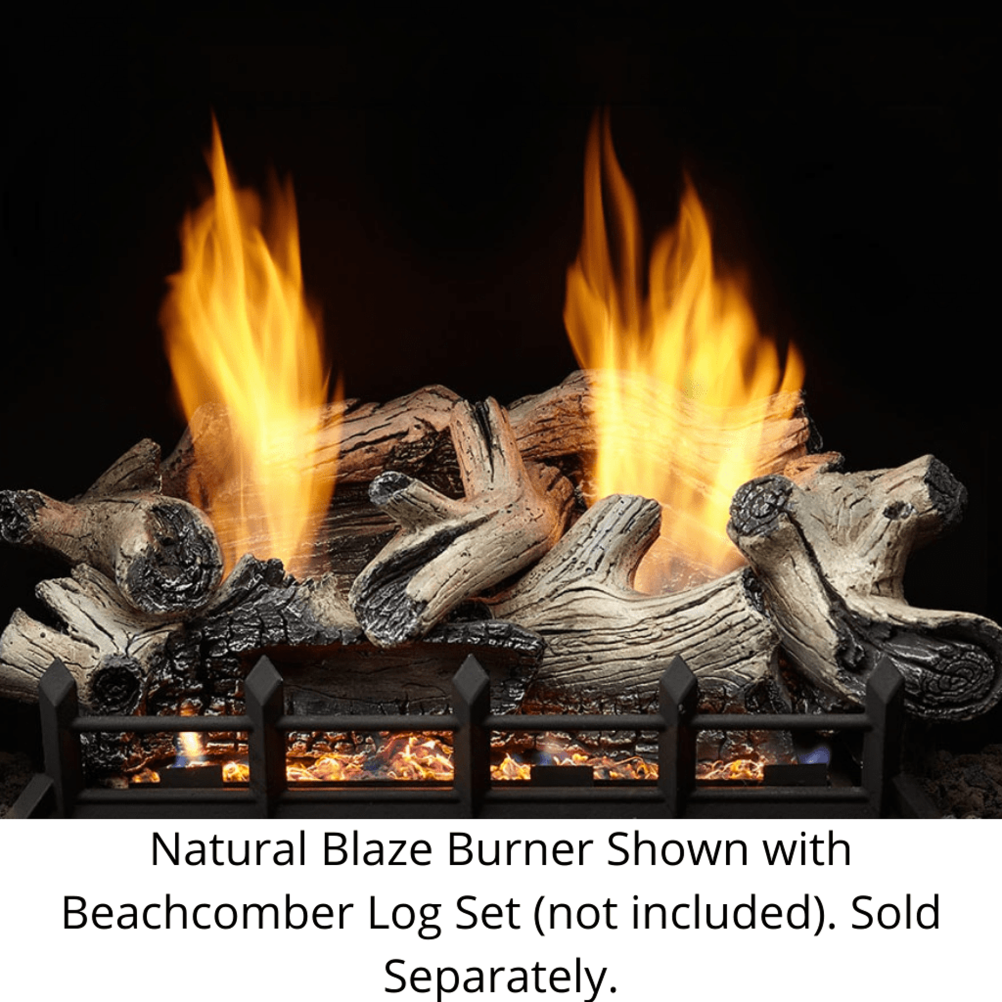 Monessen Natural Blaze 18" Vent Free Natural Gas Burner With IPI Ignition