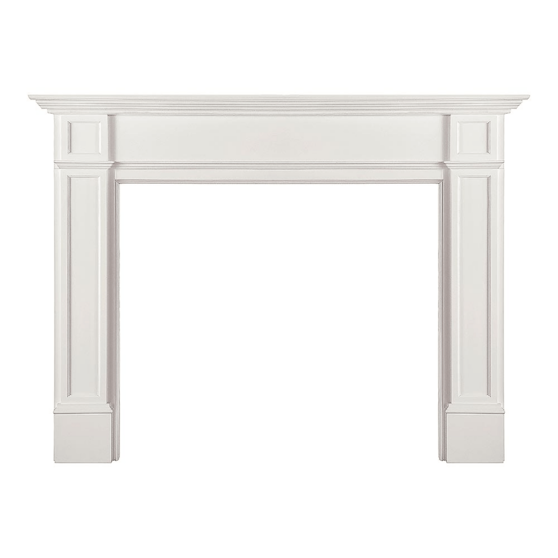 Monessen Signature Series Acadia C 53" Maple Unfinished Flush Wood Mantel