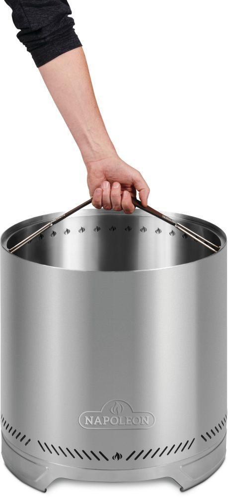 Napoleon Timberwolf Smokeless 22" Large Stainless Steel Wood Fire Pit