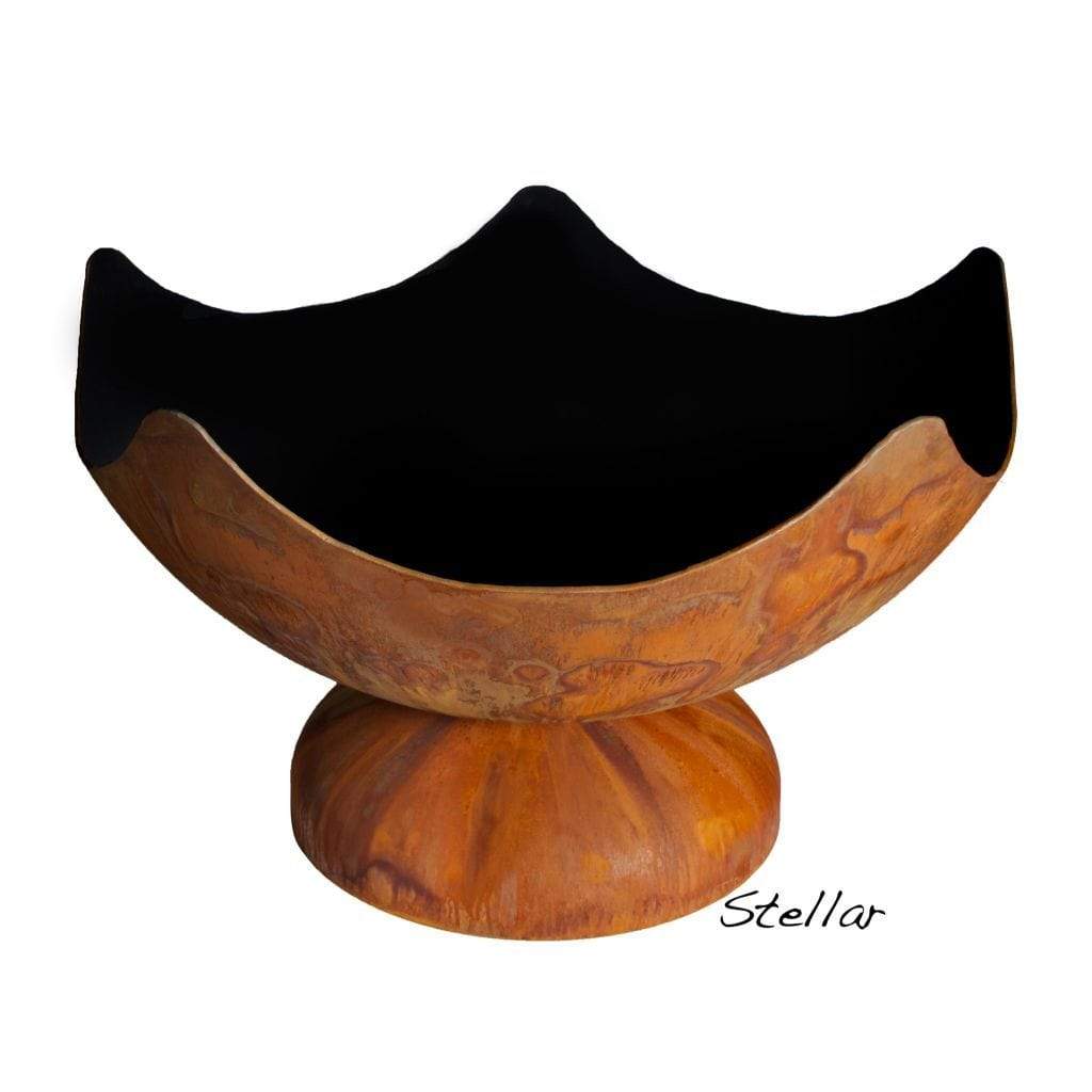 Ohio Flame Stellar Artisan 30" Patina Finish Fire Bowl with Standard Base
