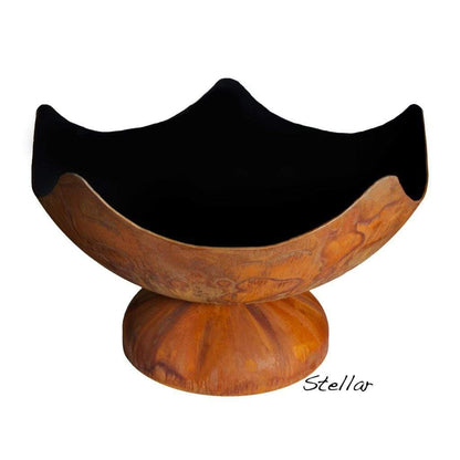 Ohio Flame Stellar Artisan 30" Patina Finish Fire Bowl with Standard Base