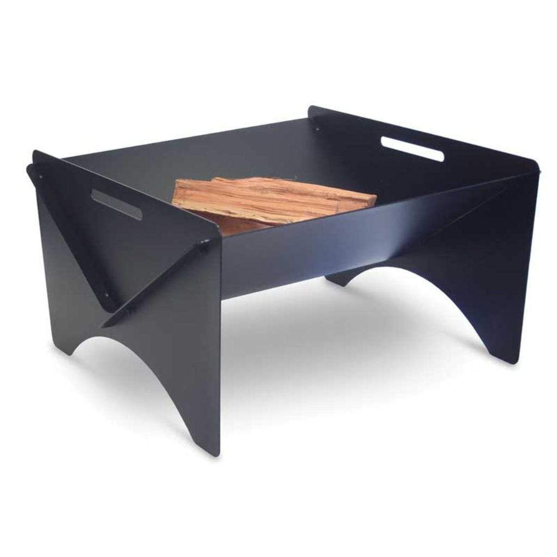 Pilgrim Geo 36" High Temp Black Fire Pit