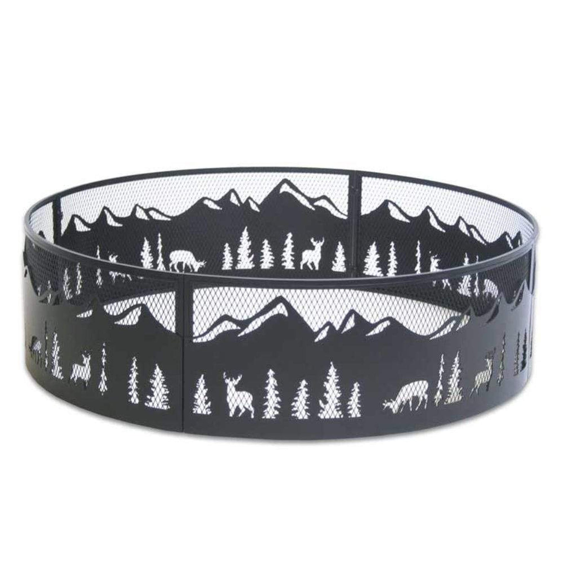 Pilgrim Nature 36" High-Temp Black Fire Ring