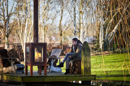 RB73 Quaruba XXL 3-Sided Glass Fireplace