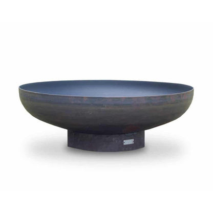 Seasons ELLIPTICAL 48" Natural Rust Patina Wood Steel Fire Pit
