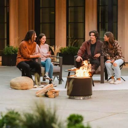 Solo Stove Bonfire Ash Stainless Steel Fire Pit With Stand 2.0