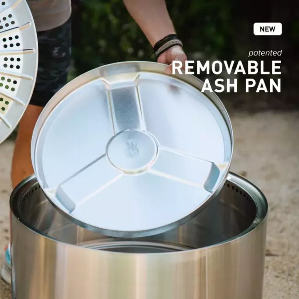 Solo Stove Yukon Bronze Metallic Stainless Steel With Stand 2.0
