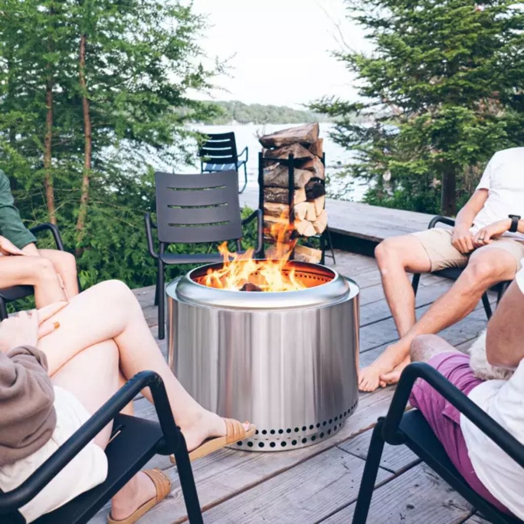 Solo Stove Yukon Mulberry Stainless Steel With Stand 2.0