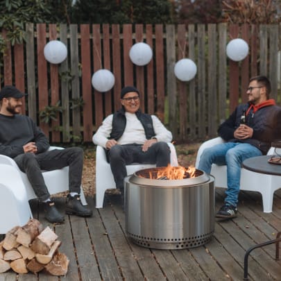 Solo Stove Yukon Stainless Steel Firepit Essential Bundle 2.0