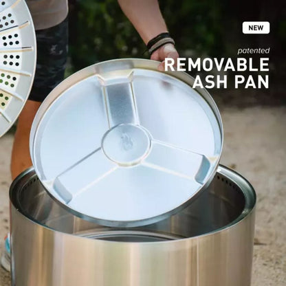 Solo Stove Yukon Stainless Steel With Stand 2.0
