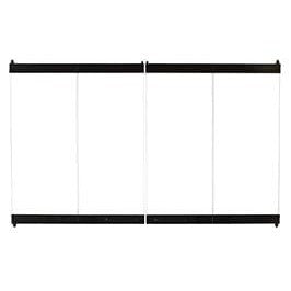 Superior 43LBF 43" Black Bi-Fold Glass Door for WRT3543 Wood Burning Fireplace