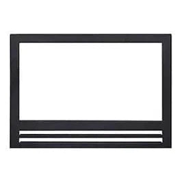 Superior FCFSOBLK Black Clean Face Facade With Square Opening for WCT4920 Wood Burning Fireplace