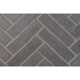 Superior Mosaic Masonry 36" Slate Grey Split Herringbone Brick Liners for VRE/VRT6036 and WRE/WRT6036 Wood Burning Fireplaces