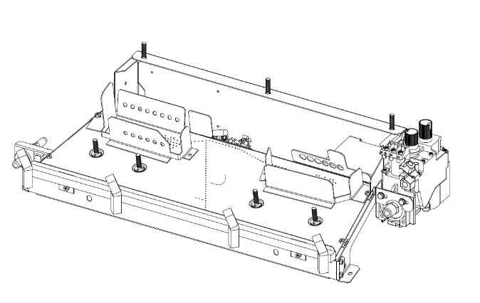 Superior Nature-Flame Series 24" Propane Gas Burner With Millivolt Ignition