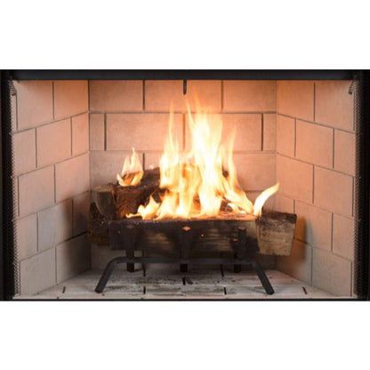 Superior WRT3538 38" Traditional Wood Burning Fireplace With Grey Stacked Refractory Panels