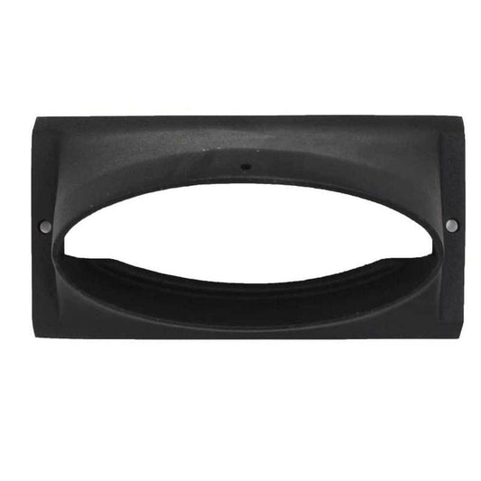 Vermont Castings 8" Classic Black Oval Flue Collar