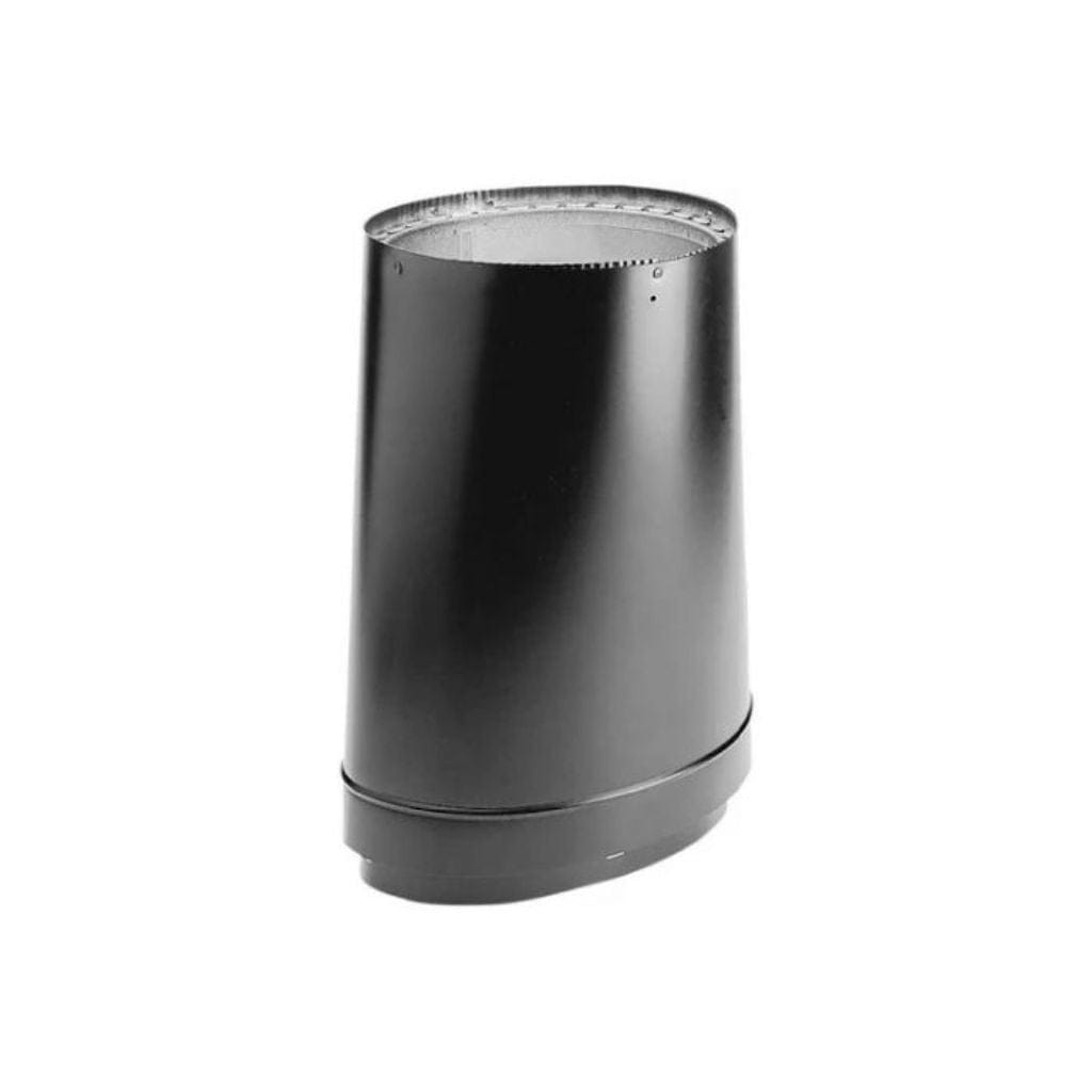 Vermont Castings 6" Duravent DVL Double Wall Oval-to-Round Adapter For Defiant Stove