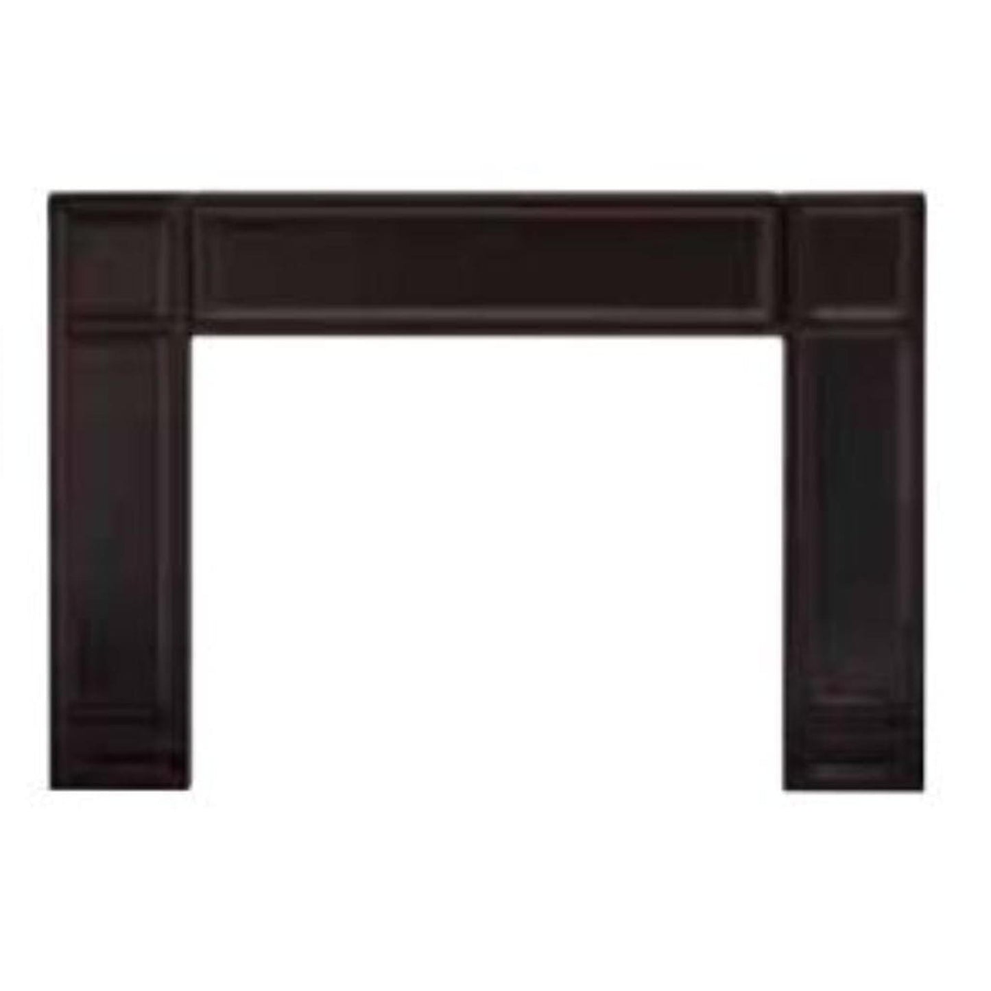 Vermont Castings Majolica Brown Cast Iron Surround For Gifford Wood Insert