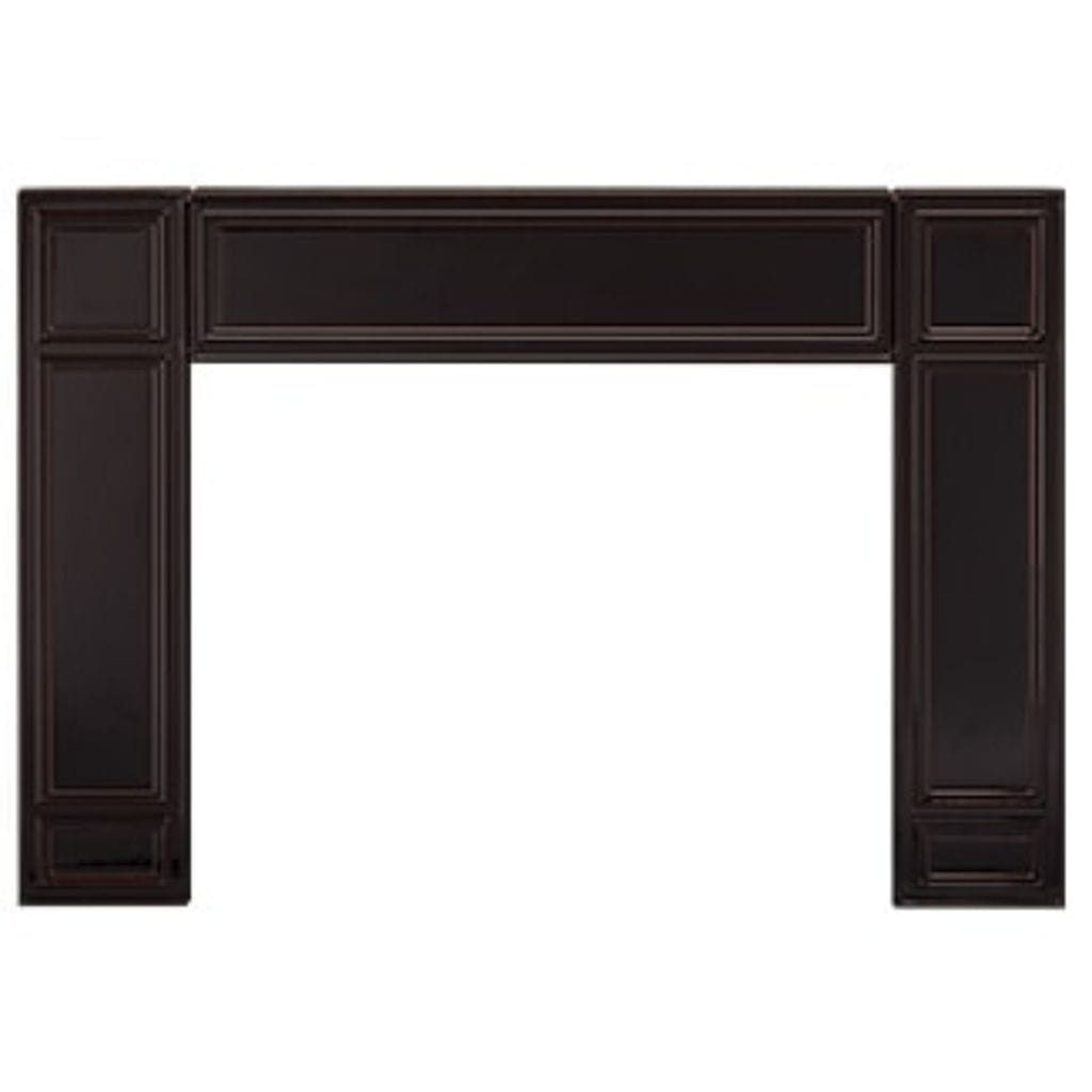 Vermont Castings Mead II Majolica Brown Cast Iron Surround
