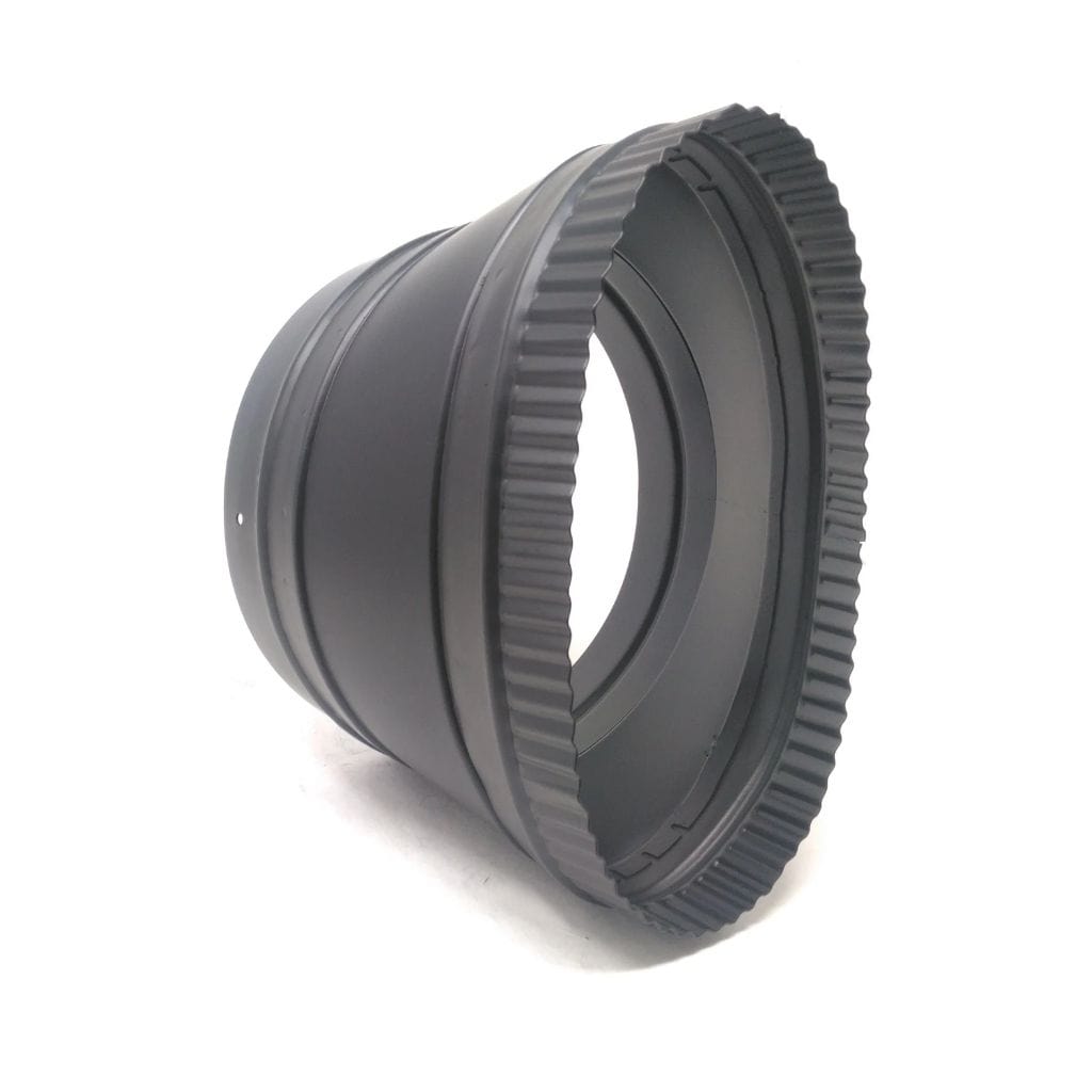 Vermont Castings Oval To 8" x 13" Elbow Adapter For Defiant Wood Stove