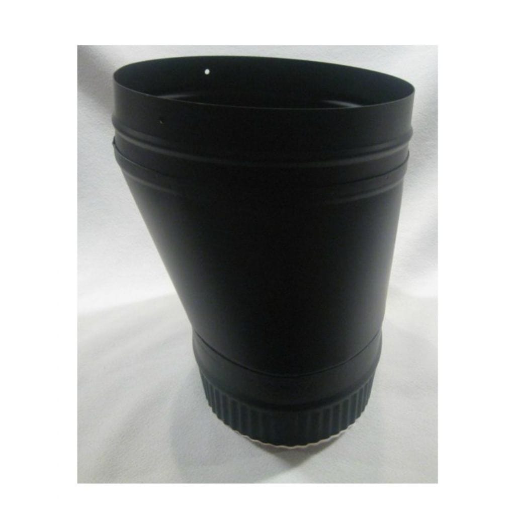 Vermont Castings Oval To 8" x 13" Elbow Adapter For Defiant Wood Stove