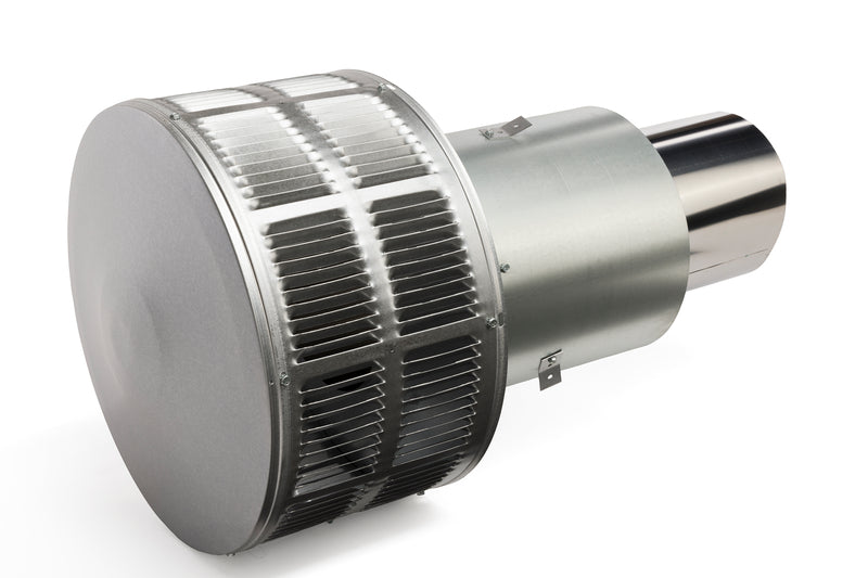 Majestic Round Vertical Venting Wood Telescoping Termination Cap With Storm Collar for SL300 Series Pipe
